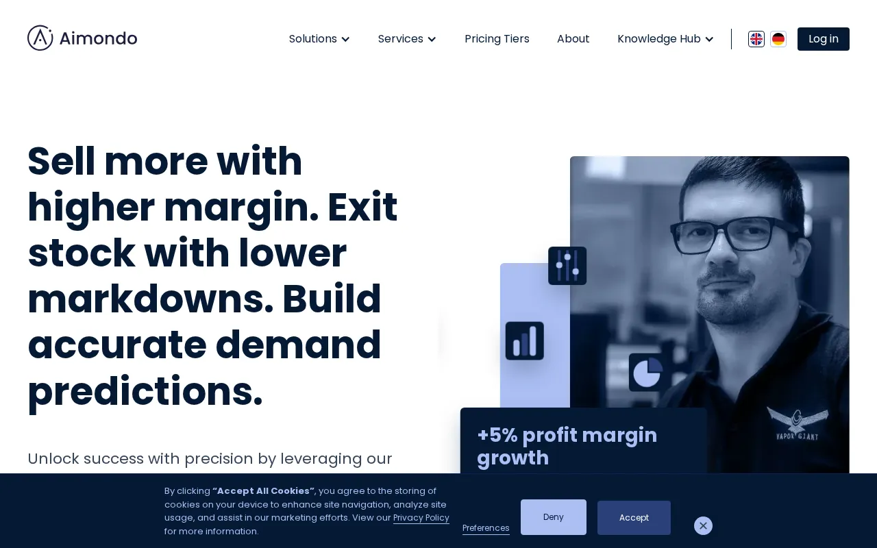 Aimondo Pricing Platform — preview screenshot