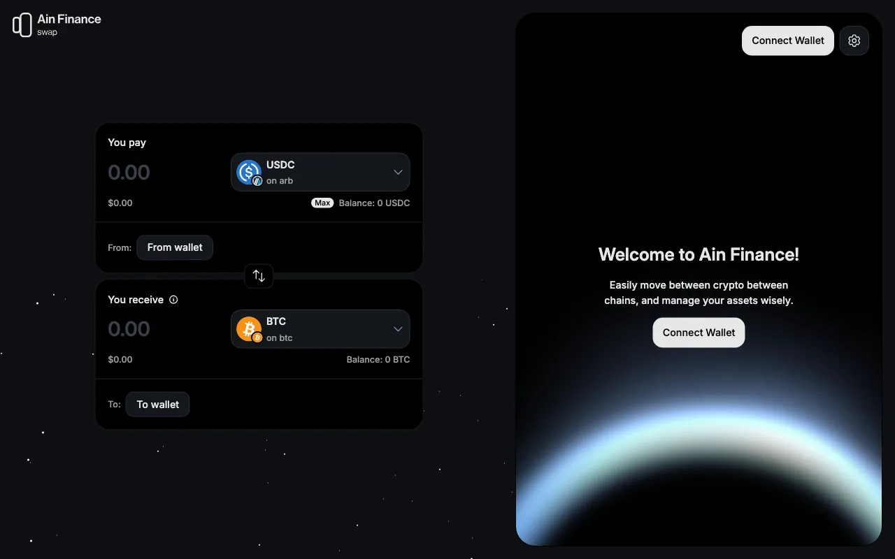 Ain Finance — preview screenshot