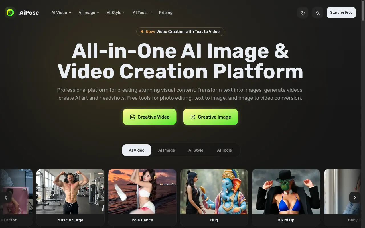 AiPose — preview screenshot