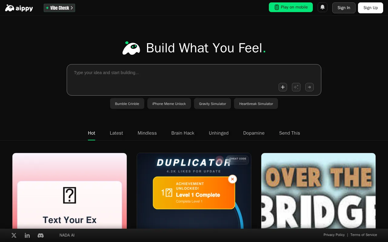 Aippy — preview screenshot