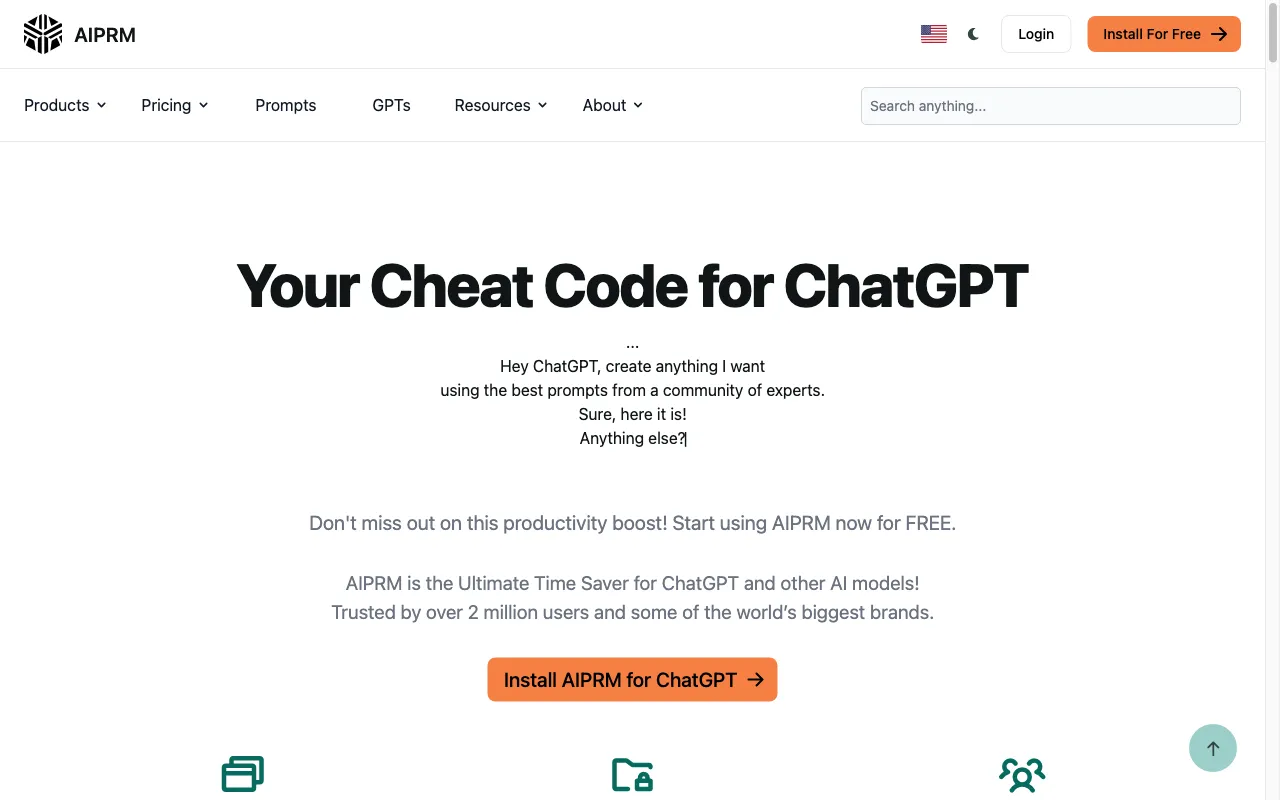 AIprm — preview screenshot