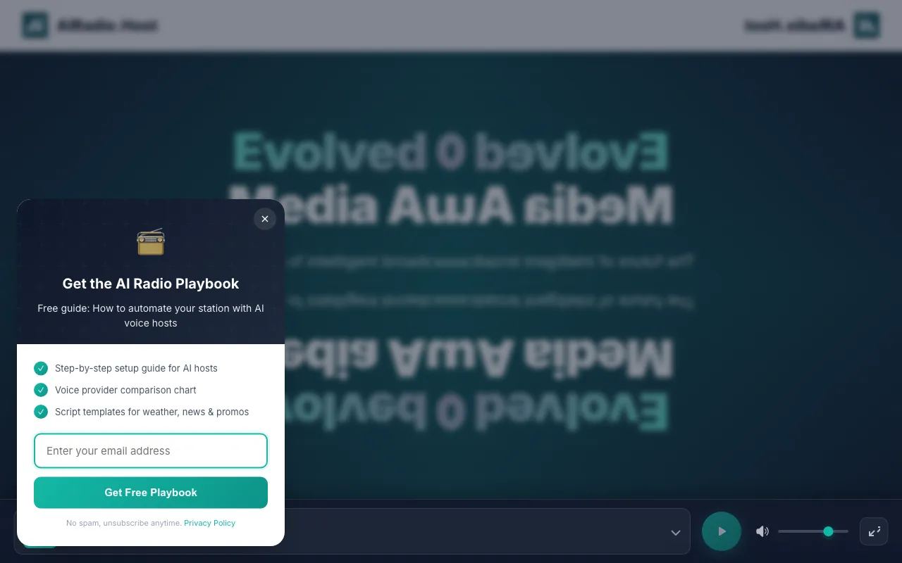 AIRadio.Host — preview screenshot