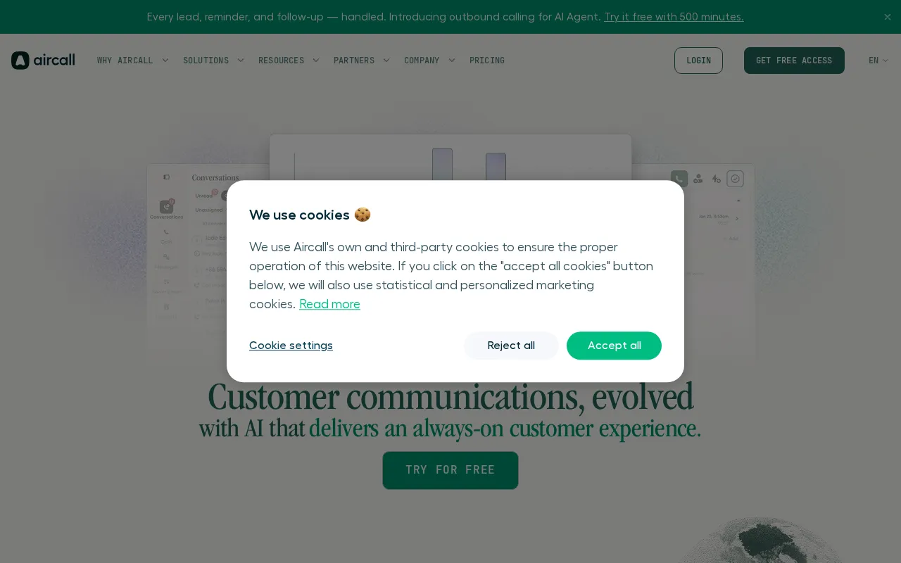 Aircall — preview screenshot