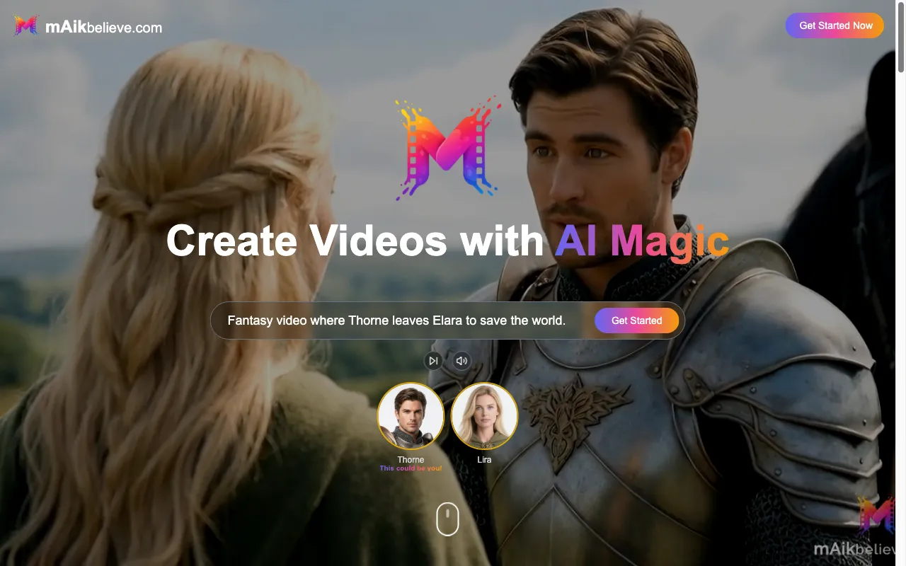 mAikBelieve.com — preview screenshot