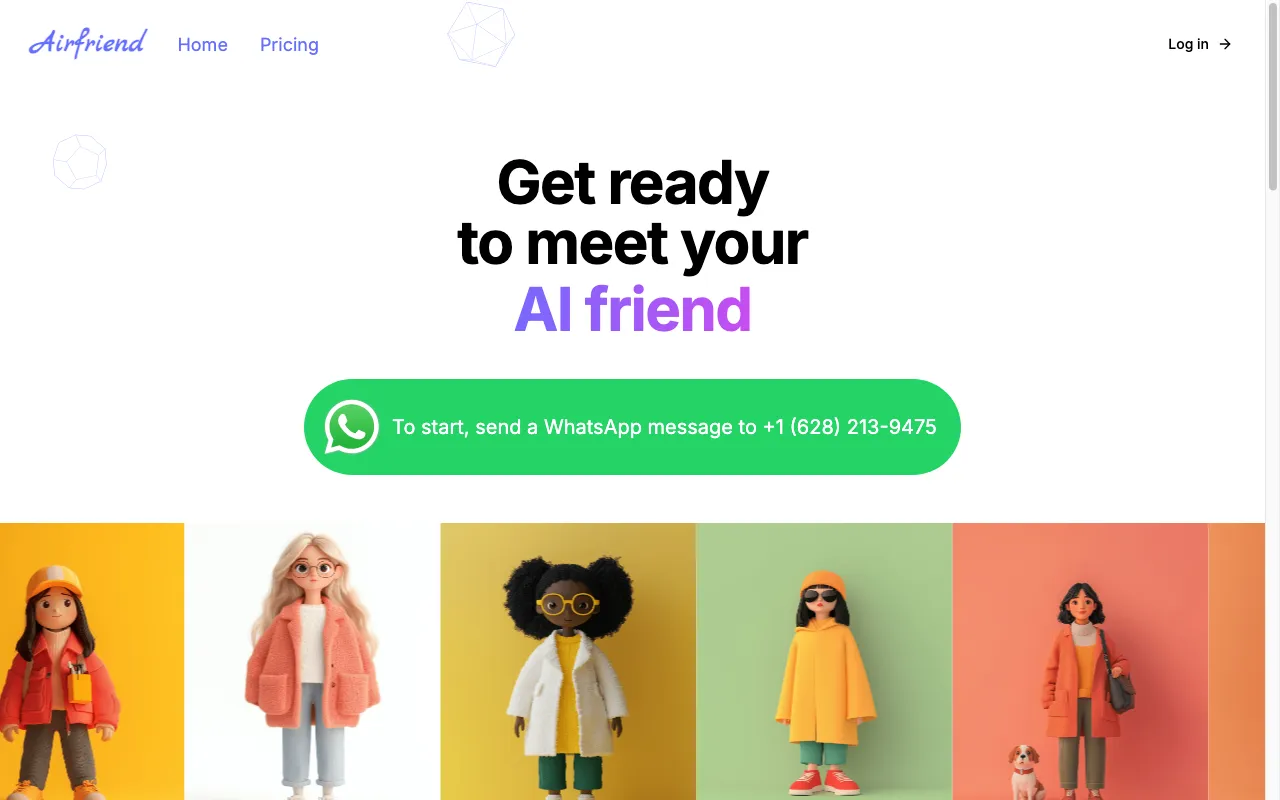 Airfriend — preview screenshot