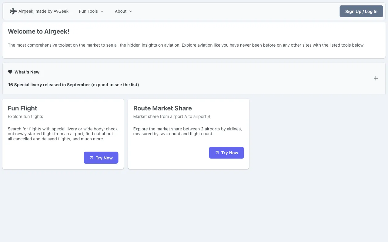airgeek — preview screenshot
