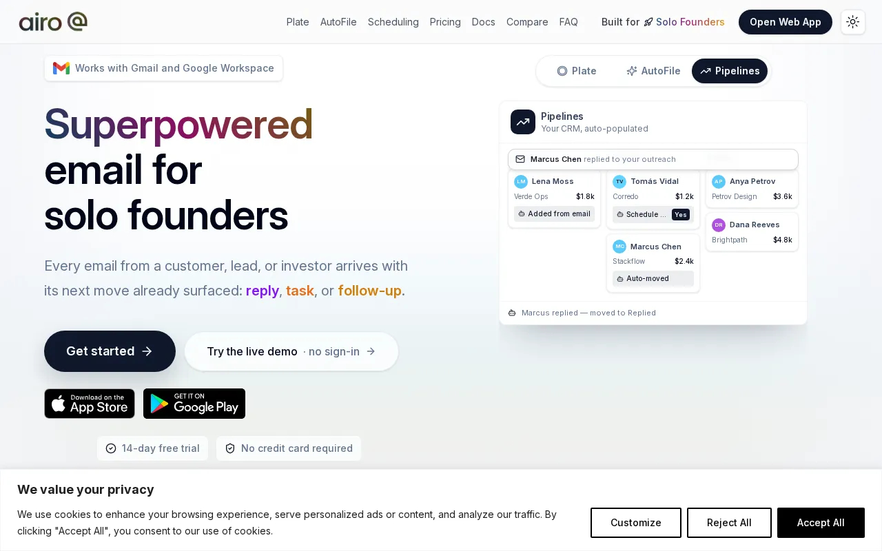 Airo Mail — preview screenshot