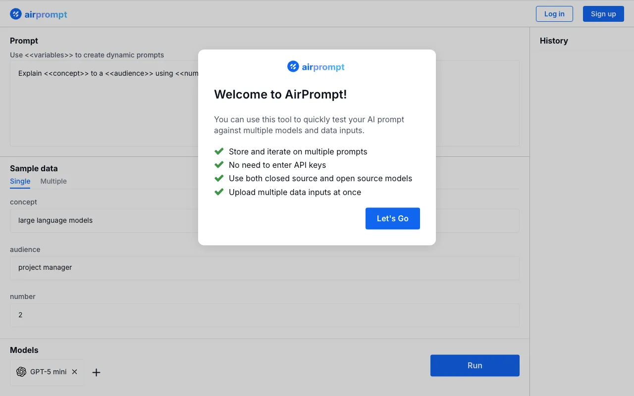 AirPrompt — preview screenshot