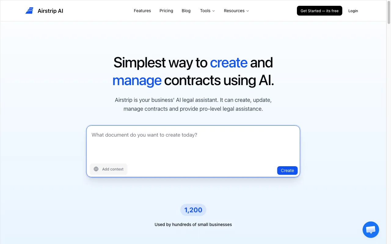 Airstrip AI — preview screenshot