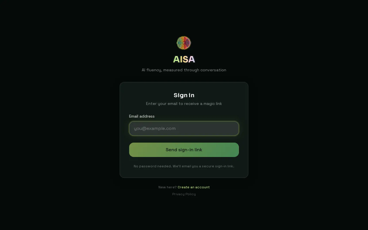 AISA — pricing page