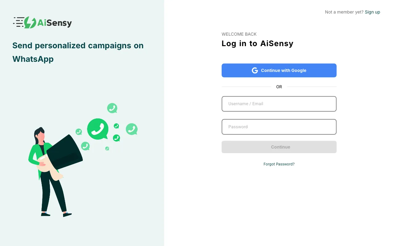 AiSensy — preview screenshot