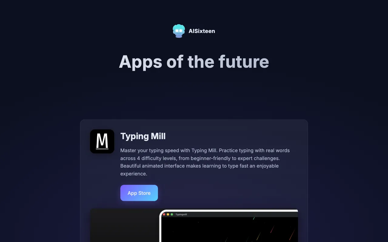 AISixteen — preview screenshot
