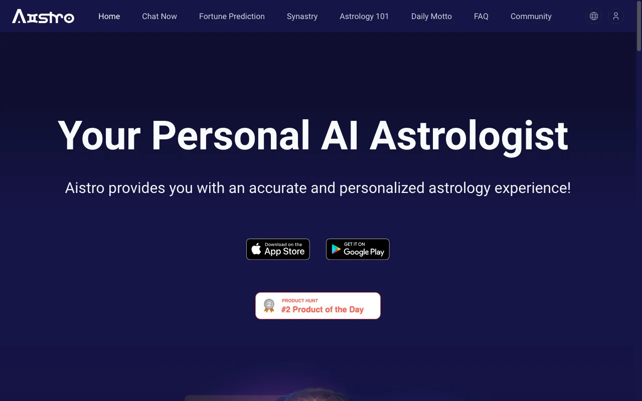 Aistro — preview screenshot
