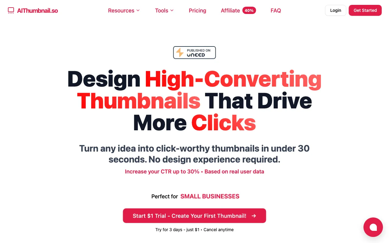 AIThumbnail.so — preview screenshot
