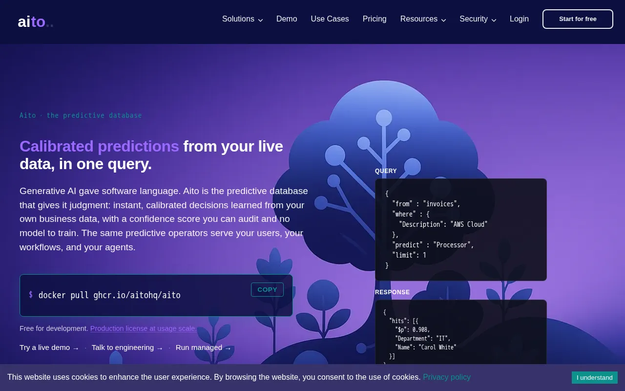Aito.ai — preview screenshot