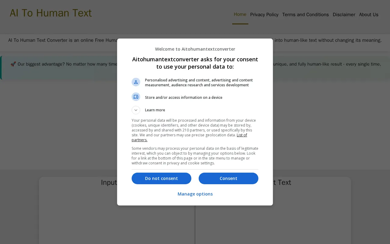 Aitohumantextconverter — preview screenshot