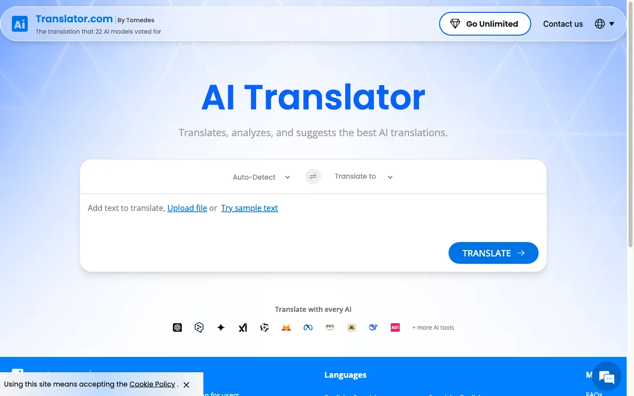 AITranslator.com — preview screenshot