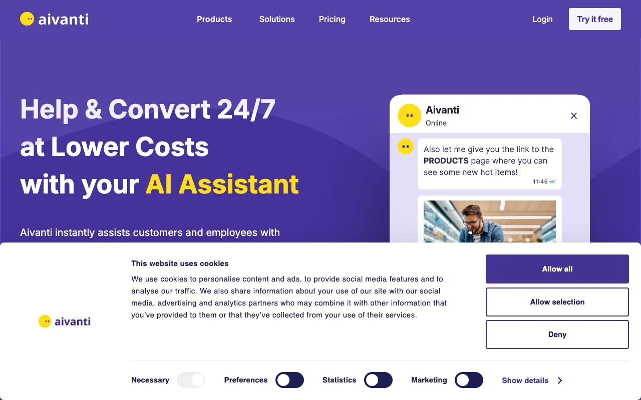 Aivanti — preview screenshot