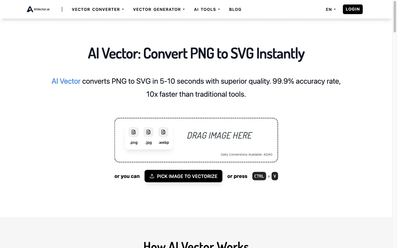 AIVector — preview screenshot