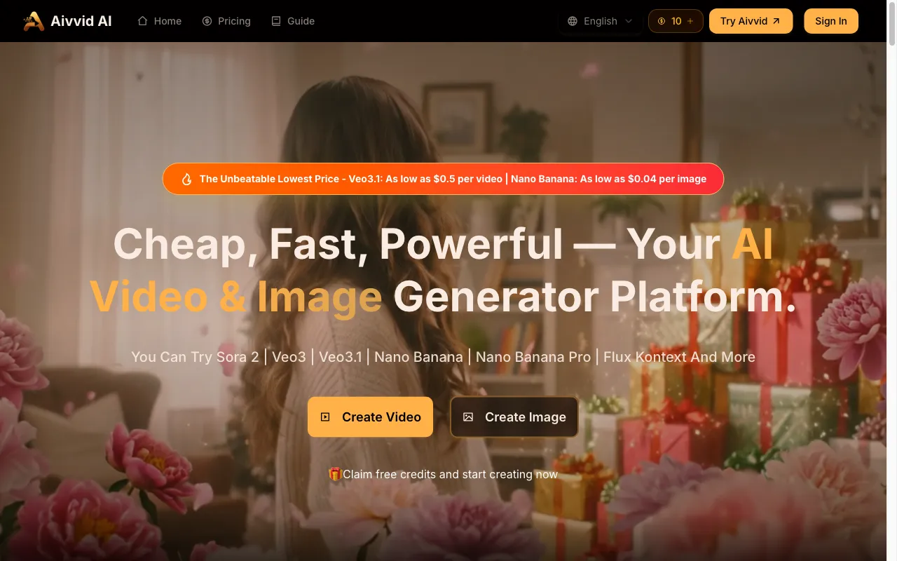 Aivvid AI — preview screenshot