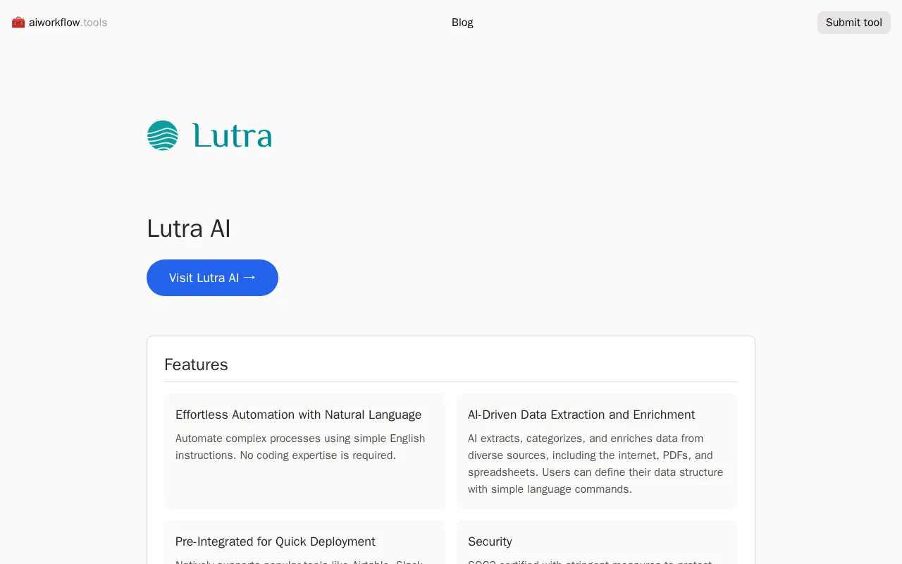 aiworkflow.tools — pricing page
