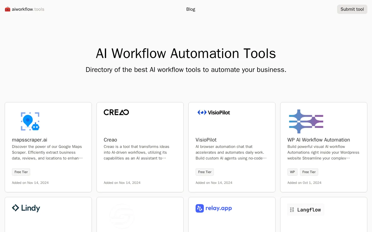 aiworkflow.tools — preview screenshot
