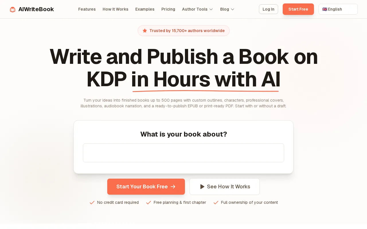AIWriteBook — preview screenshot