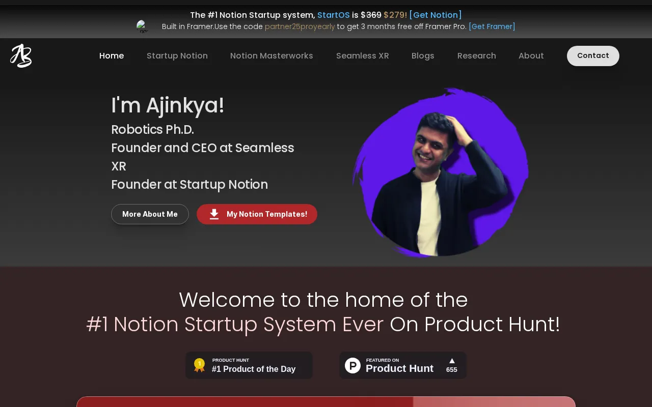 Ajinkya Bhat — preview screenshot
