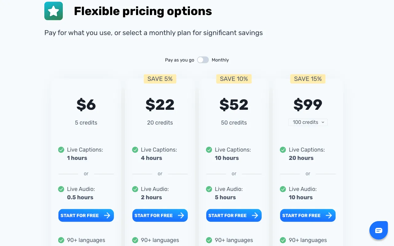 Akkadu AI Subtitles — pricing page