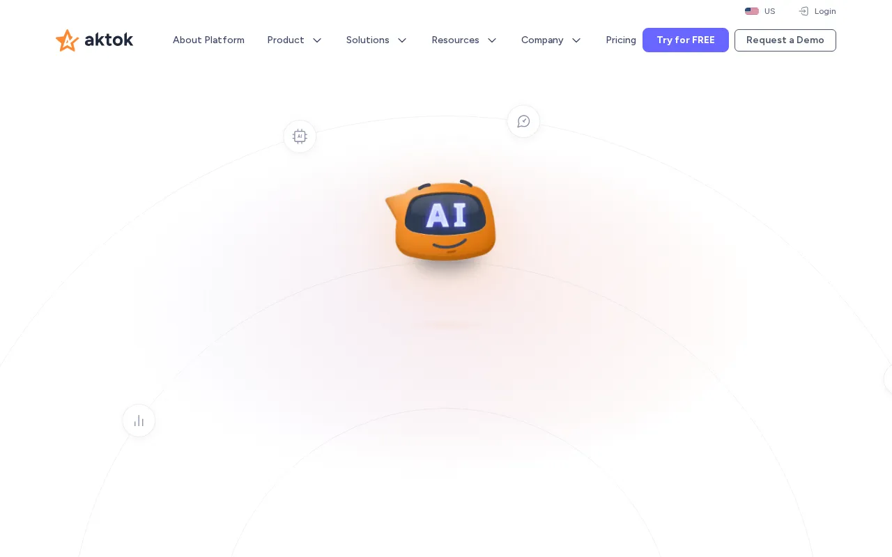 Aktok CRM — preview screenshot