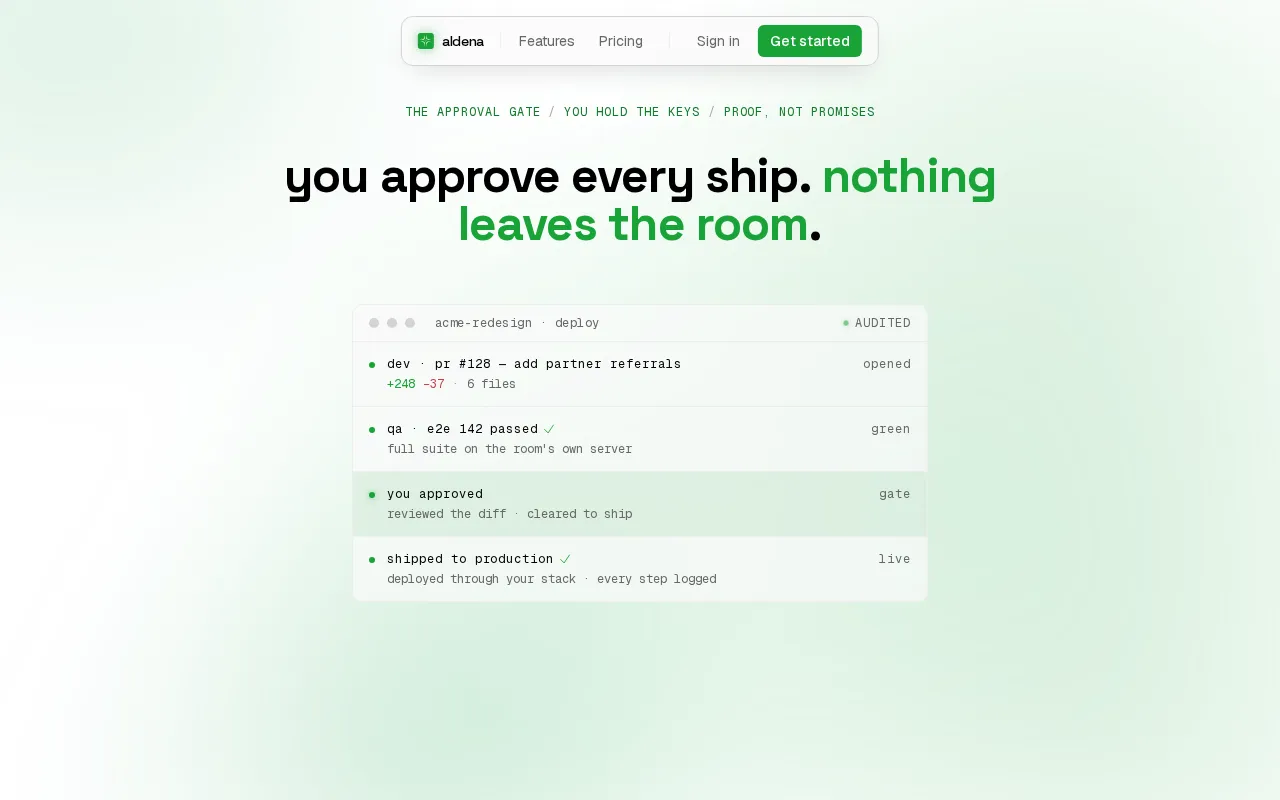 aldena — preview screenshot