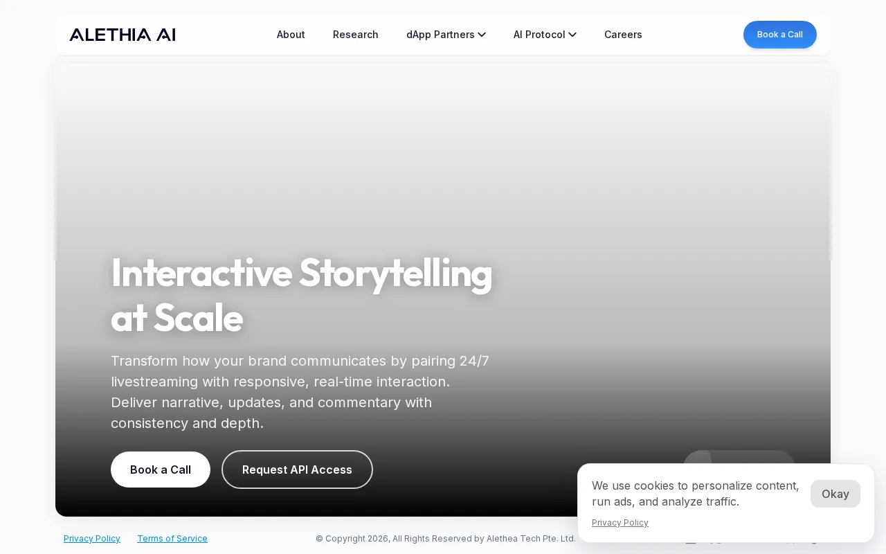 ALETHIA AI — preview screenshot