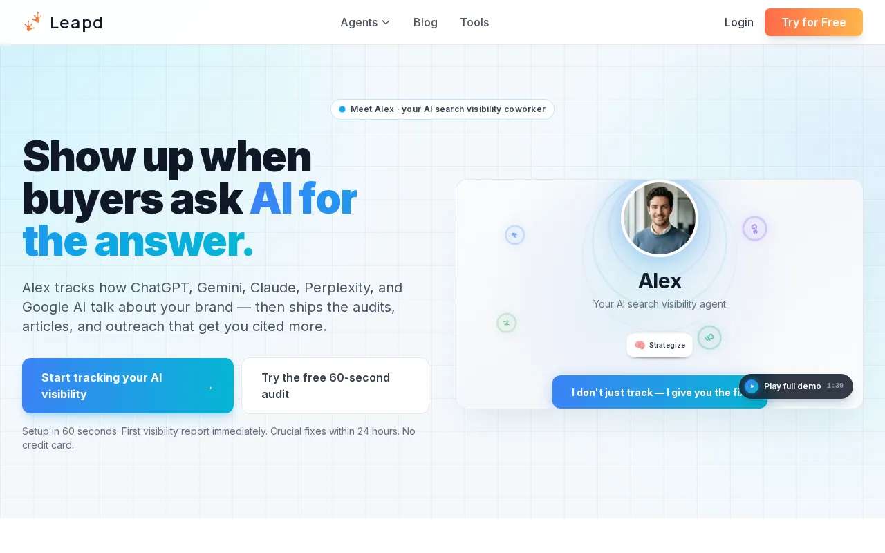 Alex by LEAPD — preview screenshot