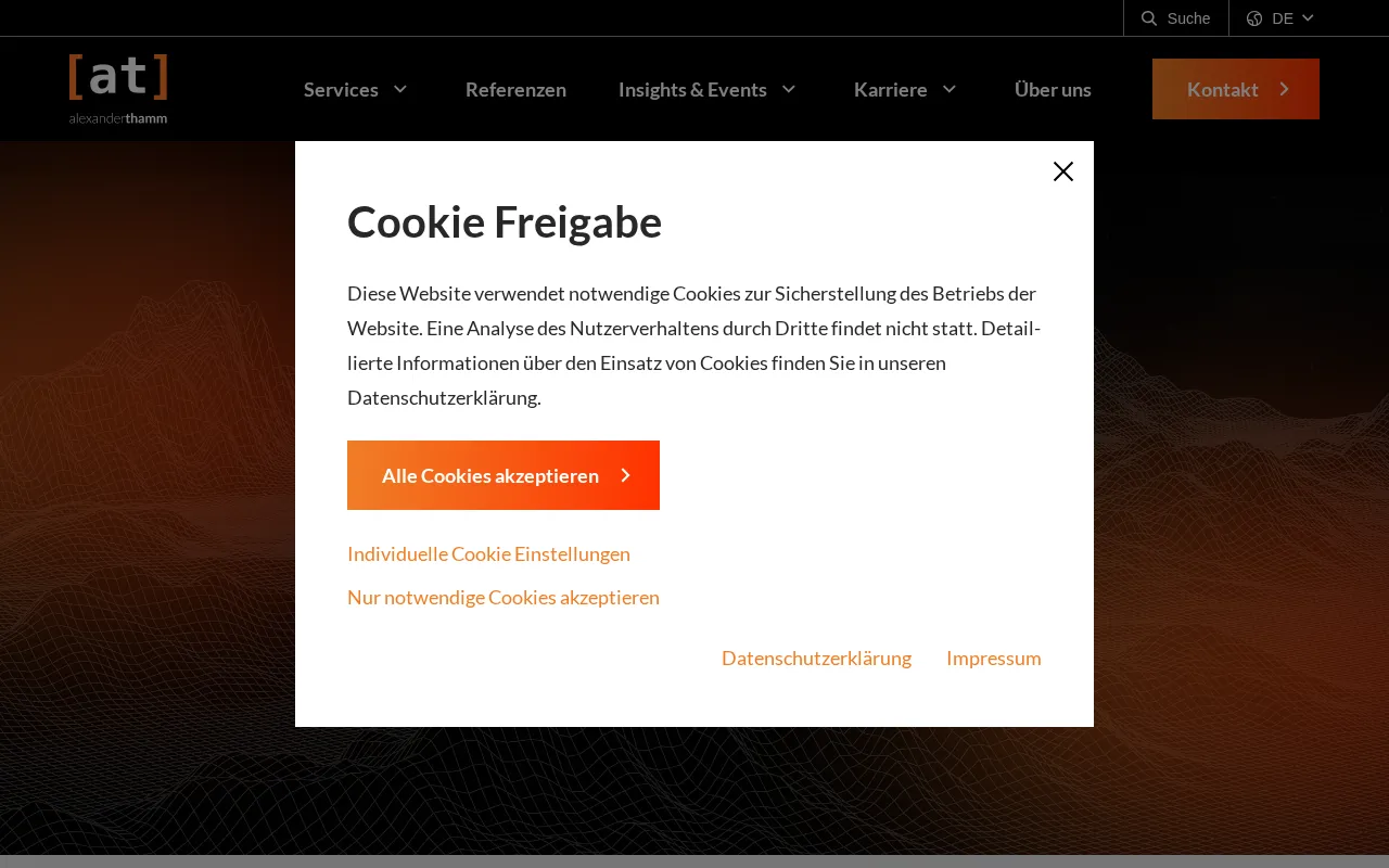 Alexander Thamm [at] — preview screenshot
