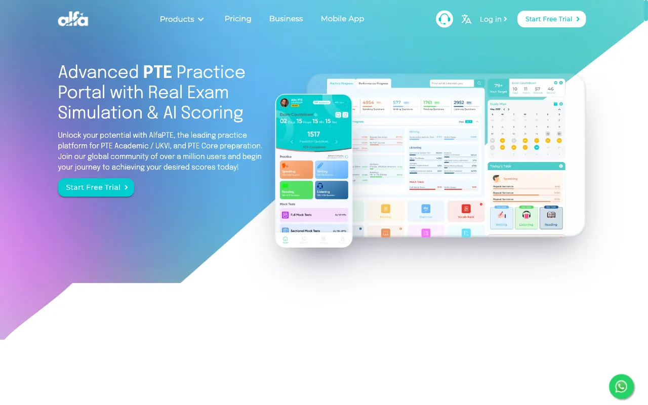AlfaPTE — preview screenshot