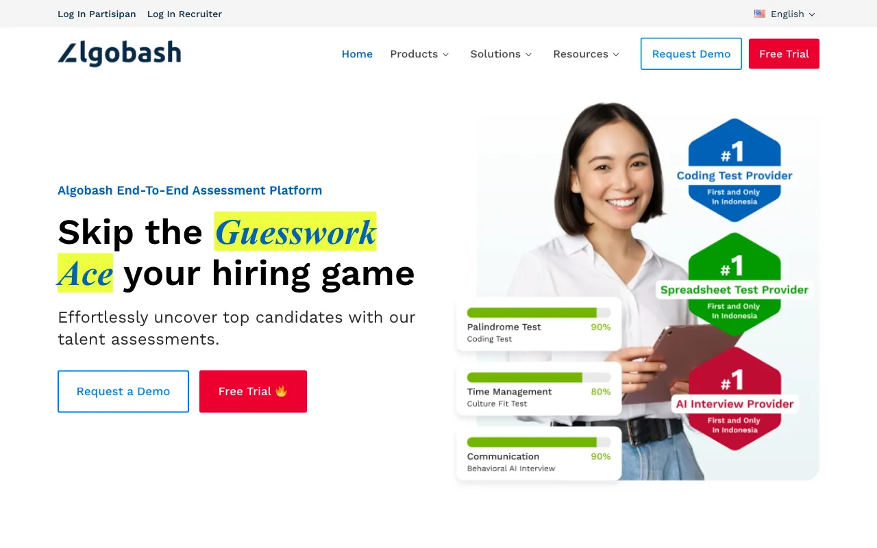 Algobash.com — preview screenshot