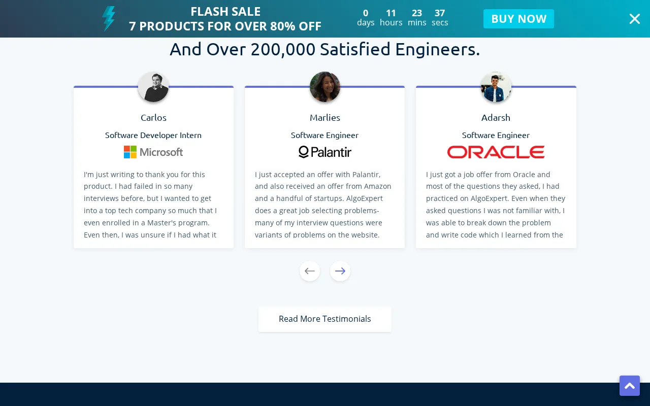 AlgoExpert — pricing page