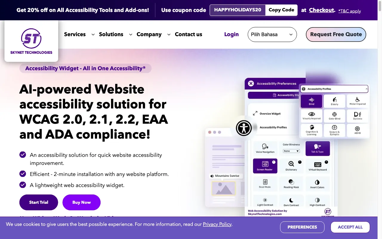 Skynet Technologies — preview screenshot