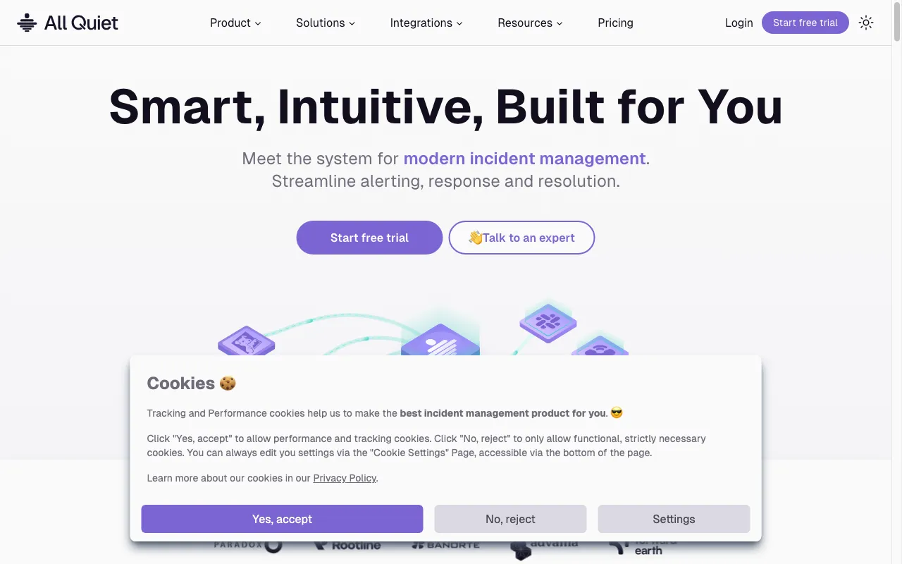 All Quiet — preview screenshot