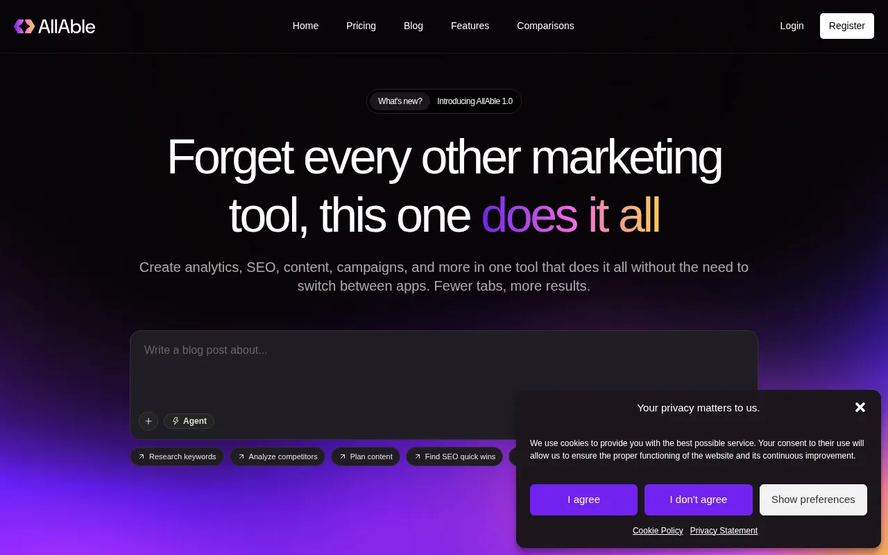 Allable.ai — preview screenshot