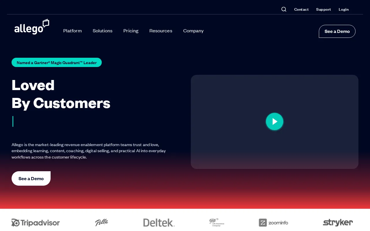 Allego — preview screenshot