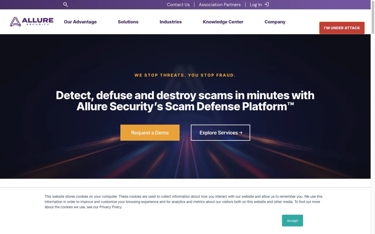 Allure Security Technology — preview screenshot