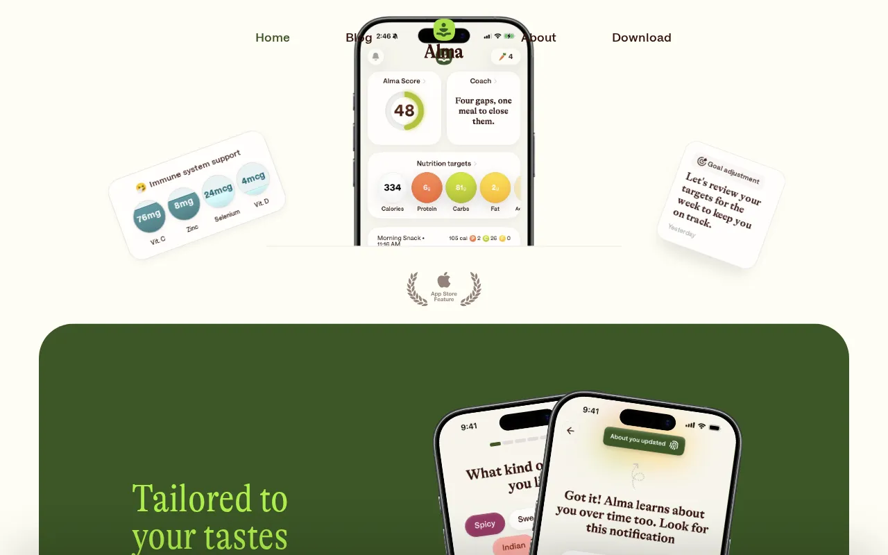 Alma — preview screenshot