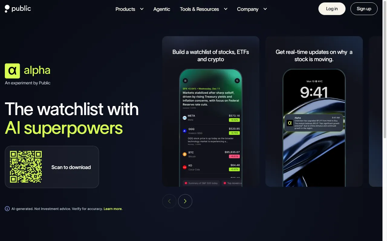 Public — preview screenshot