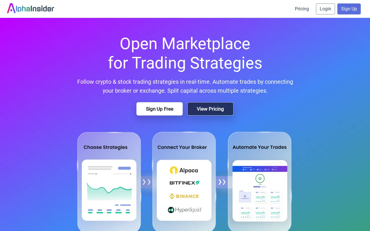 Alphainsider — preview screenshot