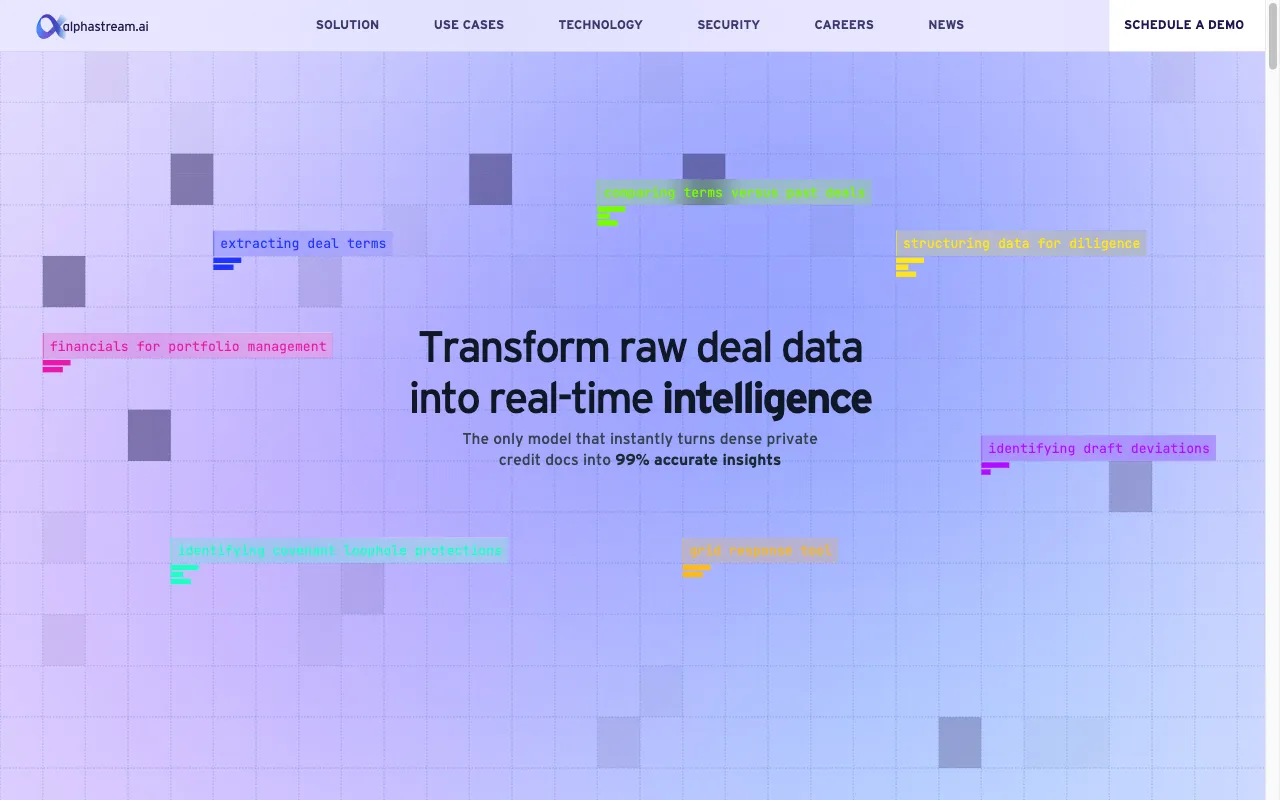Alphastream — preview screenshot