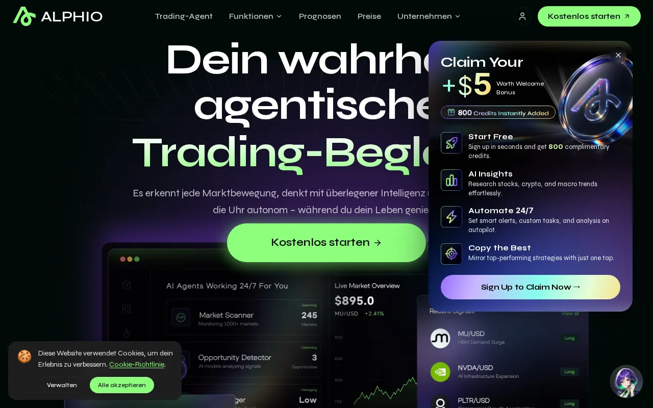 Alphio.AI — preview screenshot