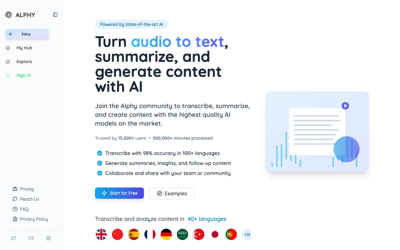 Alphy — preview screenshot