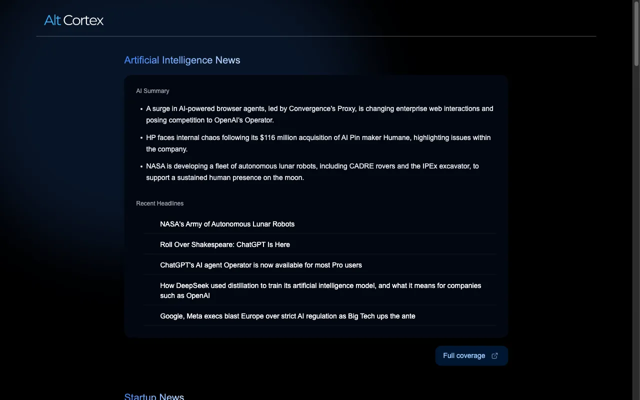 Alt Cortex — preview screenshot