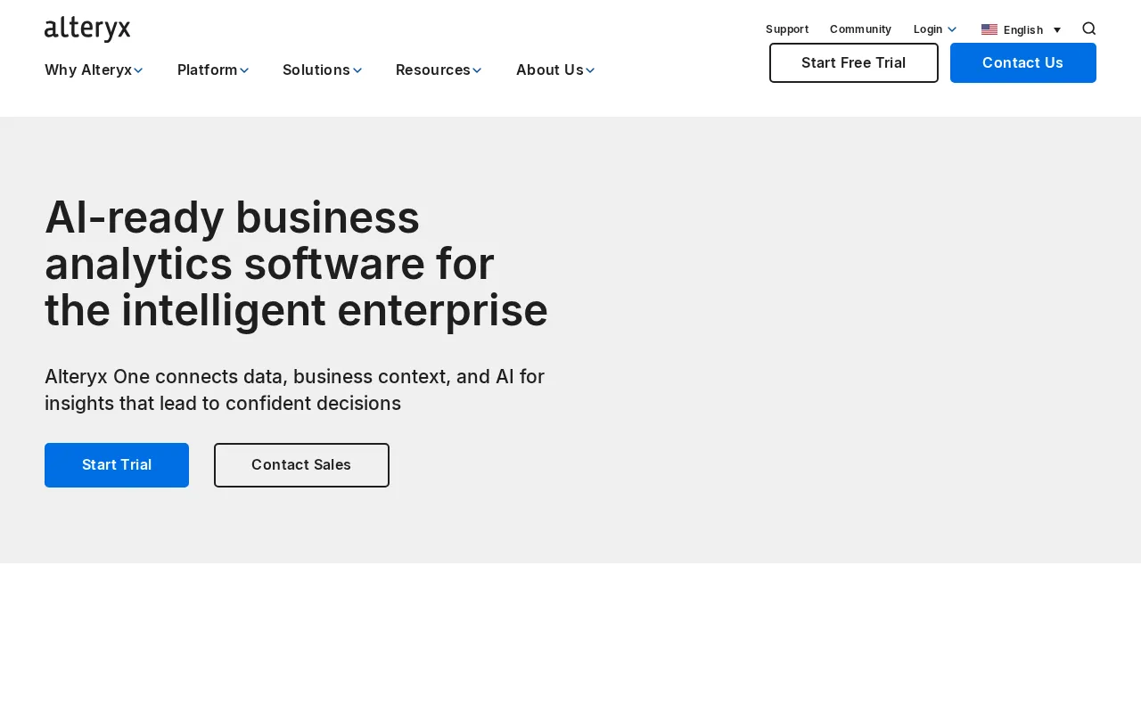 Alteryx Intelligence Suite — preview screenshot
